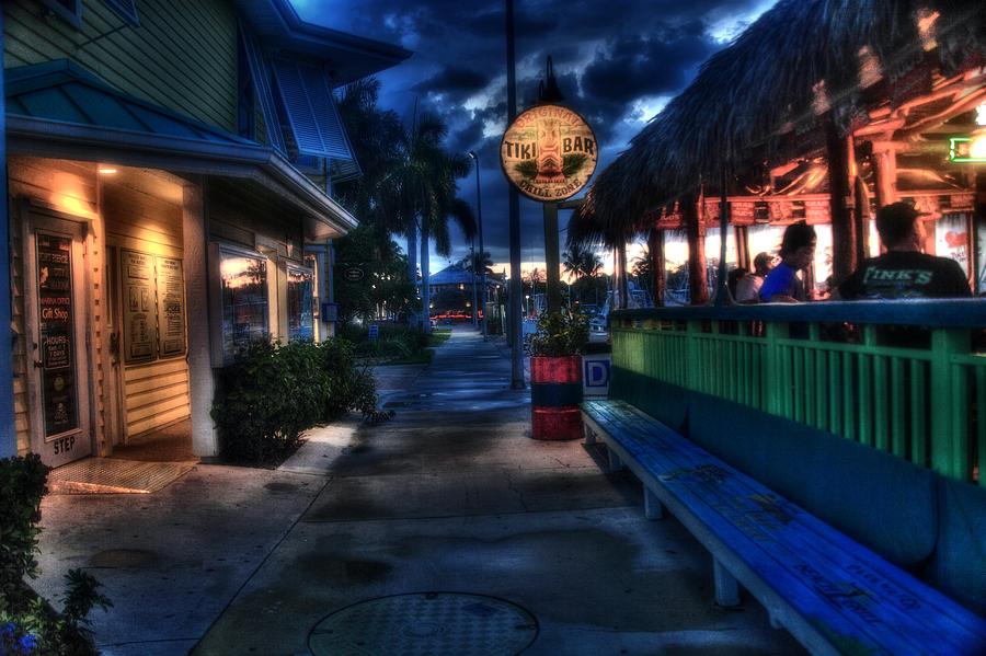 Original Tiki Bar Fort Pierce Photograph by Richard Hemingway - Pixels