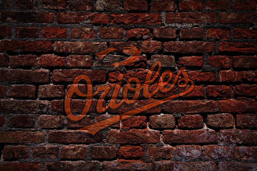 Orioles Baseball Graffiti on Brick  Photograph by Movie Poster Prints