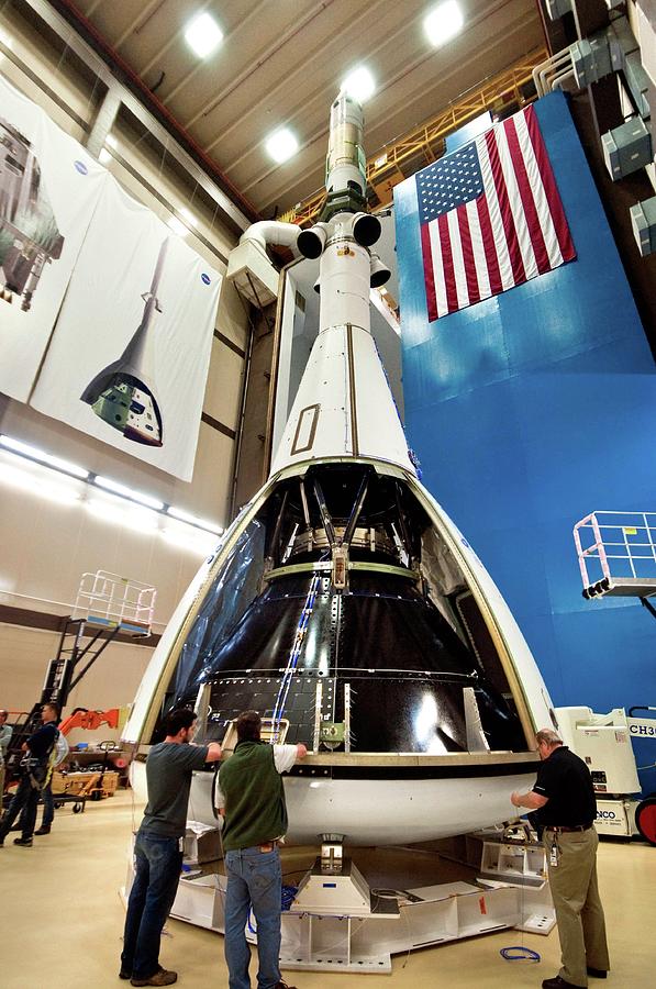 Orion Launch Abort System Testing by Nasa/science Photo Library