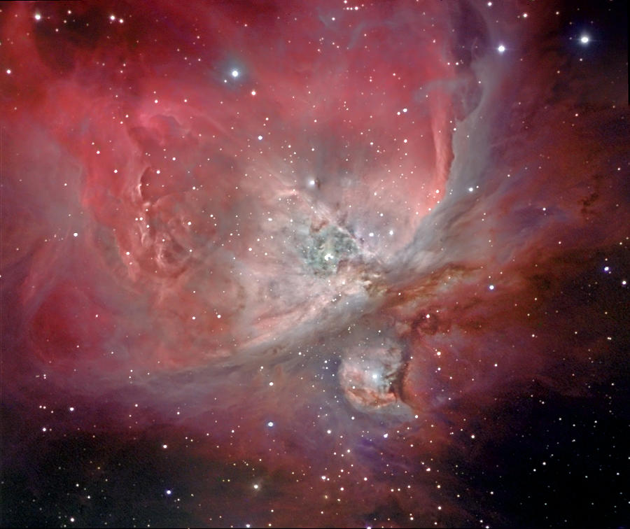 Astronomy Photograph - Orion Nebula Core by Jason T. Ware Astronomy Photograph - Orion Nebula Core by Jason T. Ware