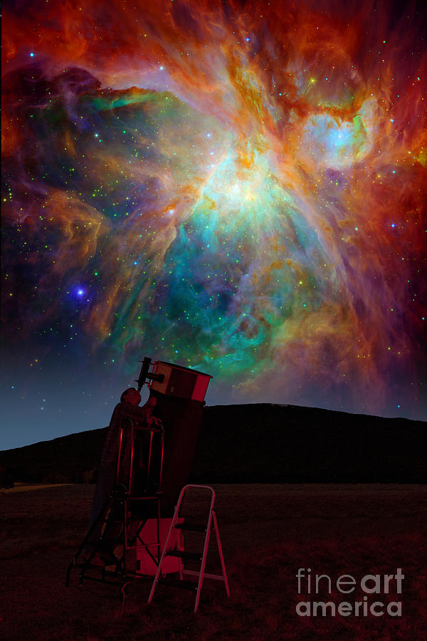 Orion Nebula Photograph by Larry Landolfi