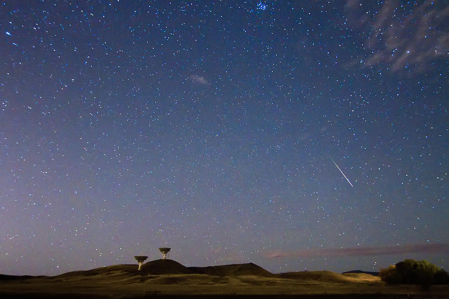 Orionid Meteor Shower Photograph