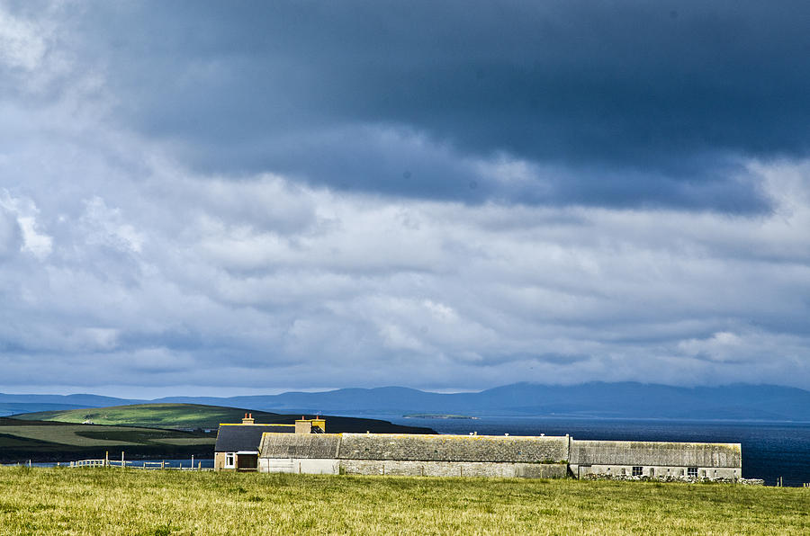 Orkney Farmhouse Scotland Photograph by Sally Ross