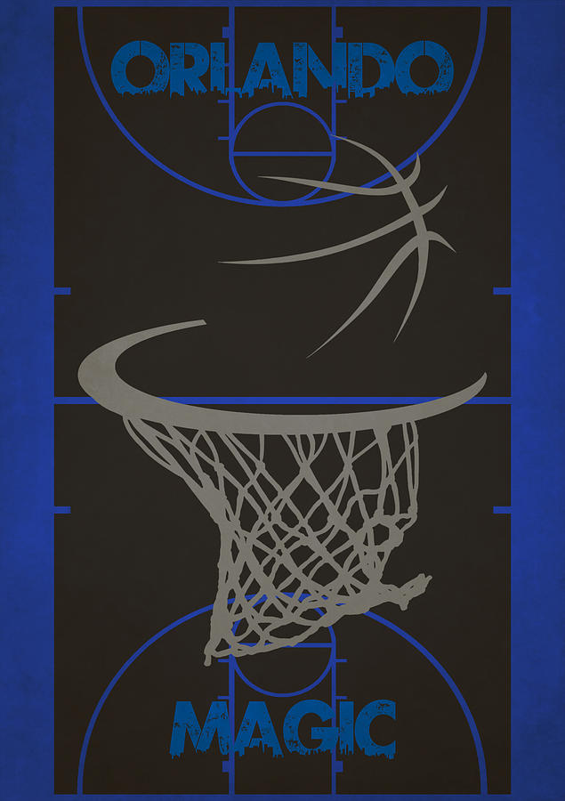 Orlando Magic Court Photograph by Joe Hamilton - Fine Art America