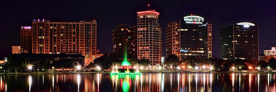Orlando Photograph - Orlando Panorama by Frozen in Time Fine Art Photography