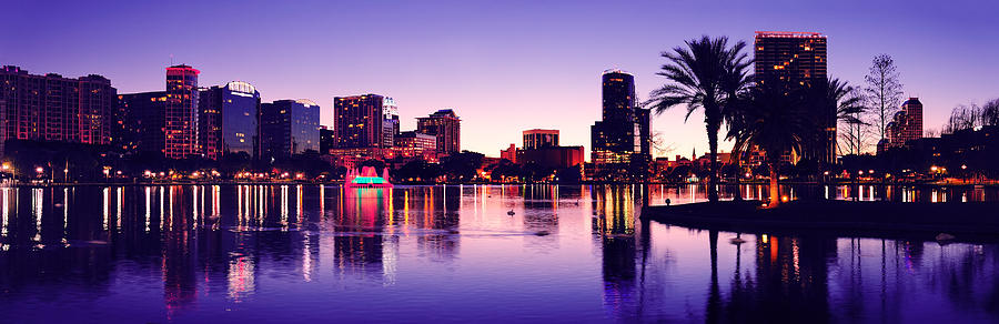 Orlando silhouette Photograph by Songquan Deng