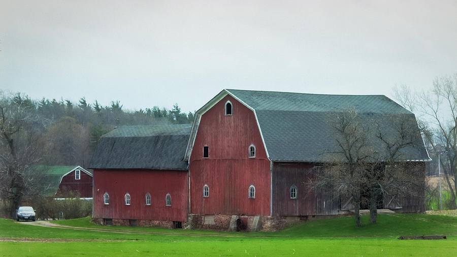 Orleans County Barn  7K00977 Photograph by Guy Whiteley