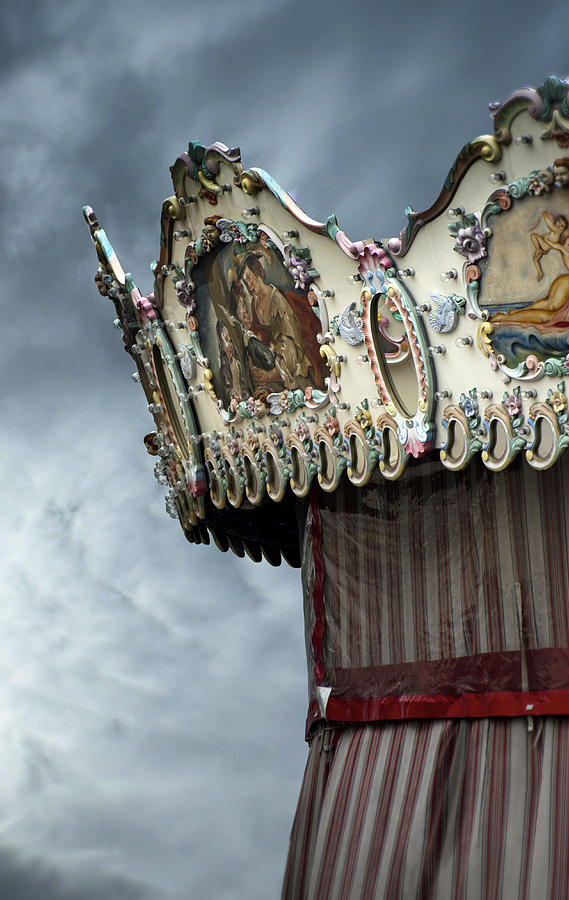 Close up of the carrousel Photograph by Jaroslaw Blaminsky