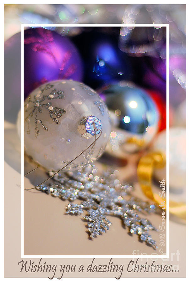 Christmas Photograph - Ornaments - Wishing You by Susan Smith