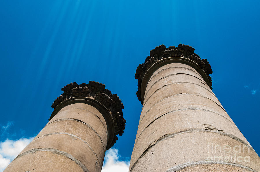 Ornate Pillars Photograph by Bianca Nadeau