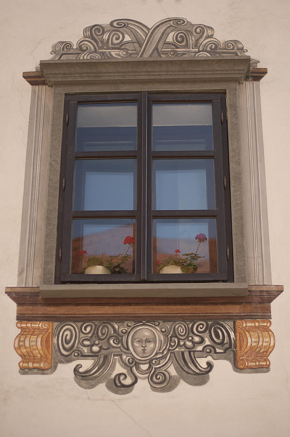 Ornate windows of Ljubljana Photograph by Graham Hawcroft pixsellpix ...