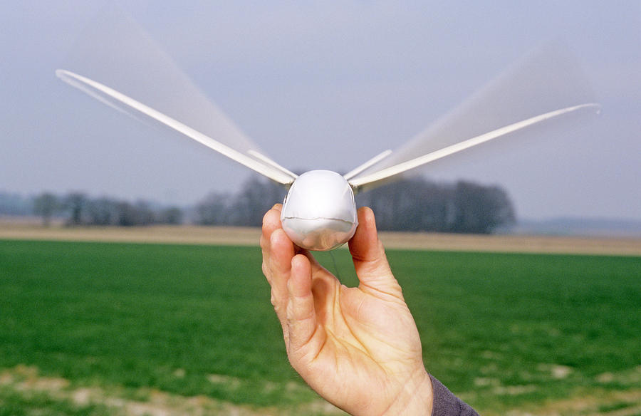 Ornithopter Flapping Wing Aircraft Photograph by Philippe Psaila ...