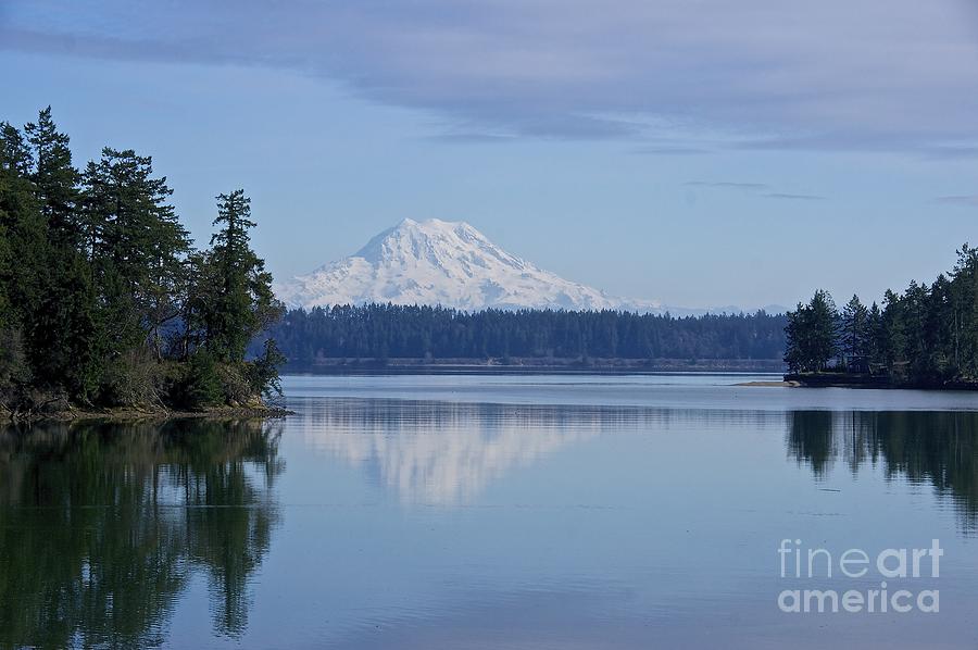 Oro Bay Reflection Photograph by Sean Griffin