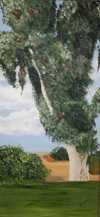 Oro Valley Tree Painting by Michele Turney