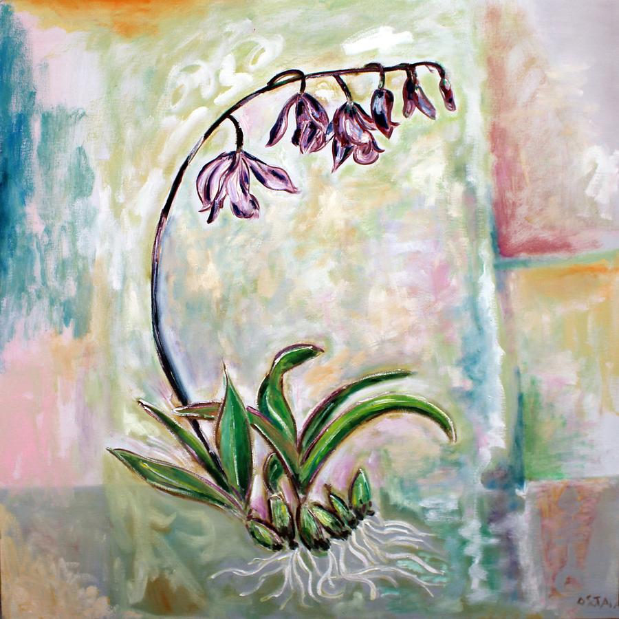 Flower Painting - Orquidea by Andrew Osta