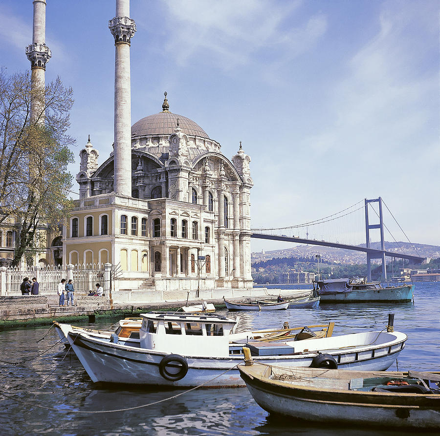Ortakoy Mosque, Istanbul, Turkey Photograph by A.b. Joyce