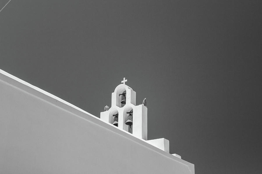 Orthodox Church In Santorini Photograph by Deimagine