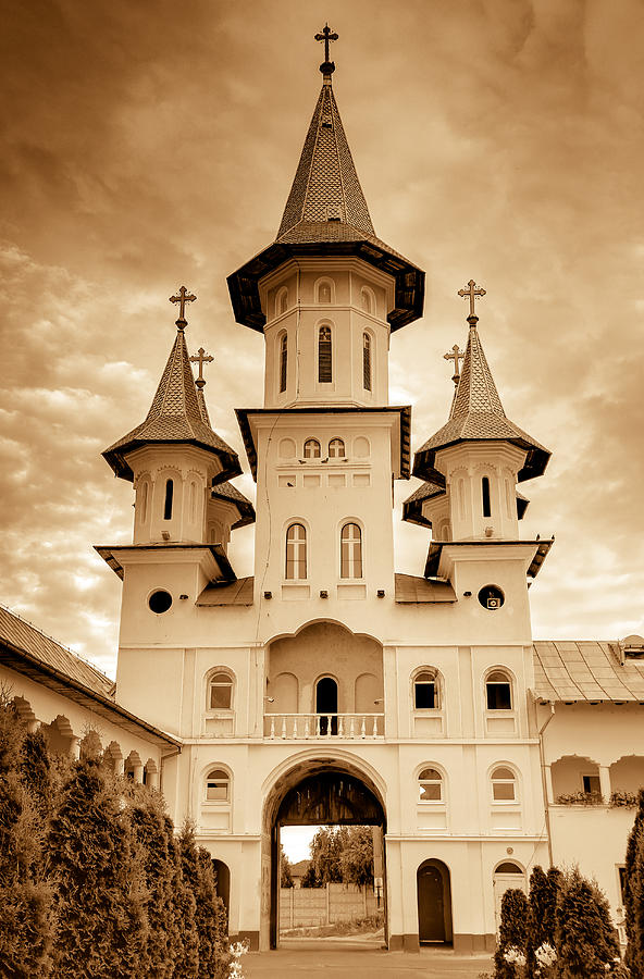Orthodox Monastery Oradea Romania Photograph by Nick Mares