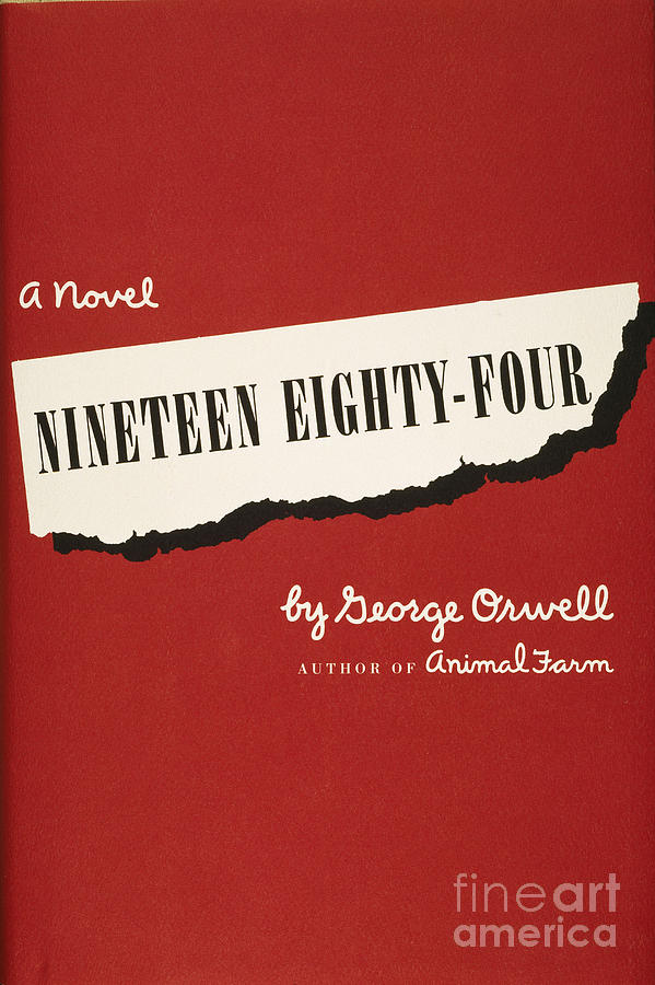 Orwell: Cover Of 1984 Photograph by Granger
