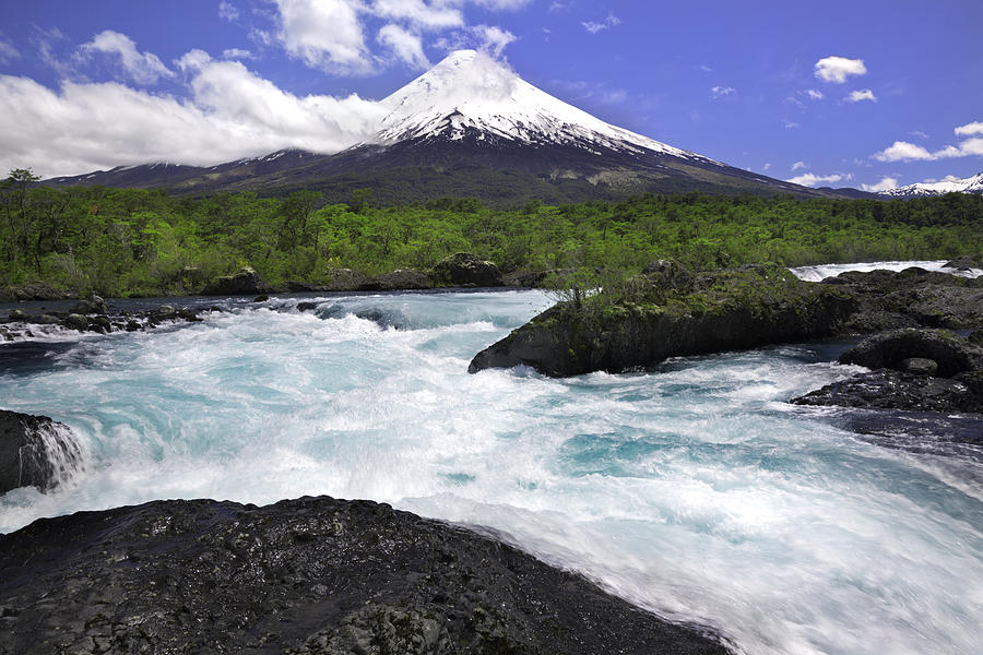 Osorno Volcano in Chilean Lake District Photograph by Nicolamargaret