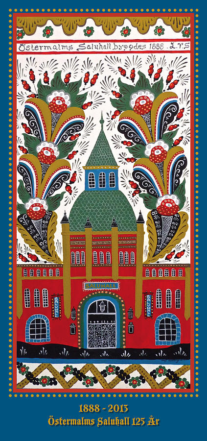 Ostermalms Saluhall POSTER Mixed Media by Leif Sodergren Ostermalms Saluhall POSTER Mixed Media by Leif Sodergren