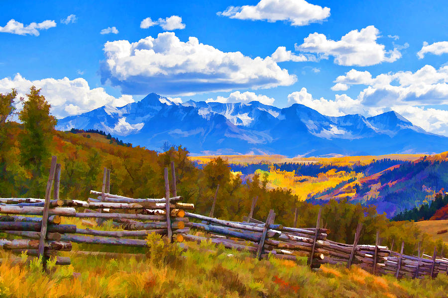 Other Side of the Fence Digital Art by Rick Wicker