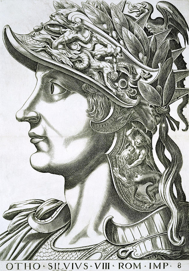 Portrait Drawing - Otho , 1596 by Italian School