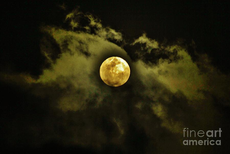 Otsuki-Sama The Moon Photograph by Craig Wood
