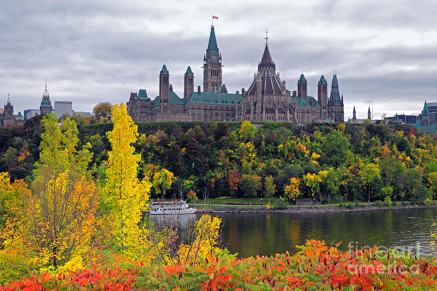Ottawa Parliament Hill Photograph by Charline Xia