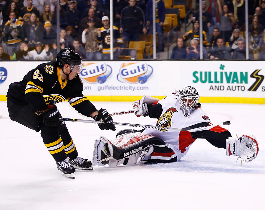 Ottawa Senators v Boston Bruins Photograph by Jared Wickerham