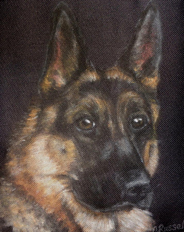 Otto Painting by Carol Russell