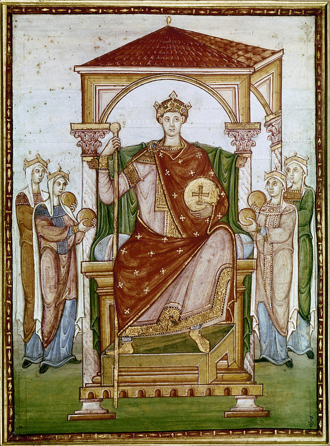 Otto II (955-983) Painting by Granger
