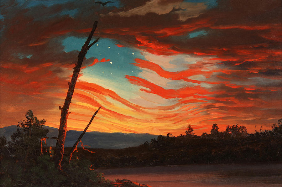 Civil War Painting - Our Banner In The Sky by War Is Hell Store
