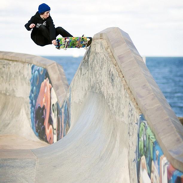 Skateboarding Photograph - Our Boy @calumtigeradams Shredding! by Creative Skate Store
