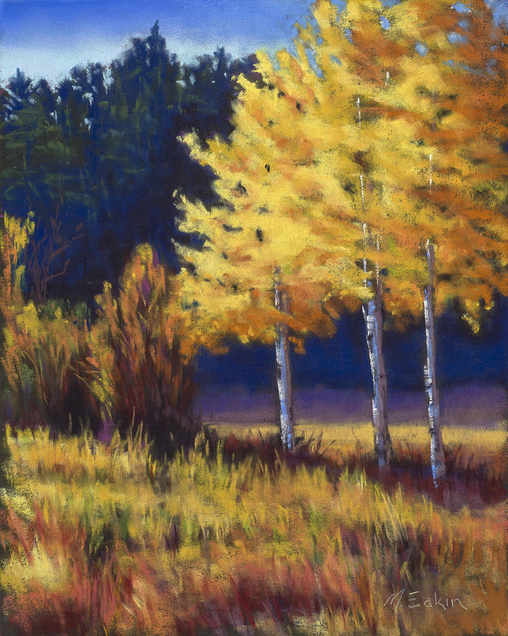 Our Brilliant Fall Painting by Marjie Eakin-Petty