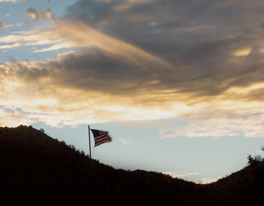 Our Flag Shall Prevail Over the Storm Photograph by Carolina ...