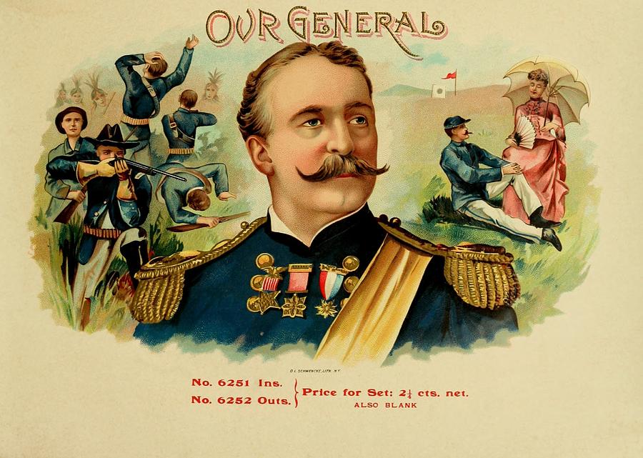 Our General Vintage Cigar Advertisement Painting by Movie Poster Prints