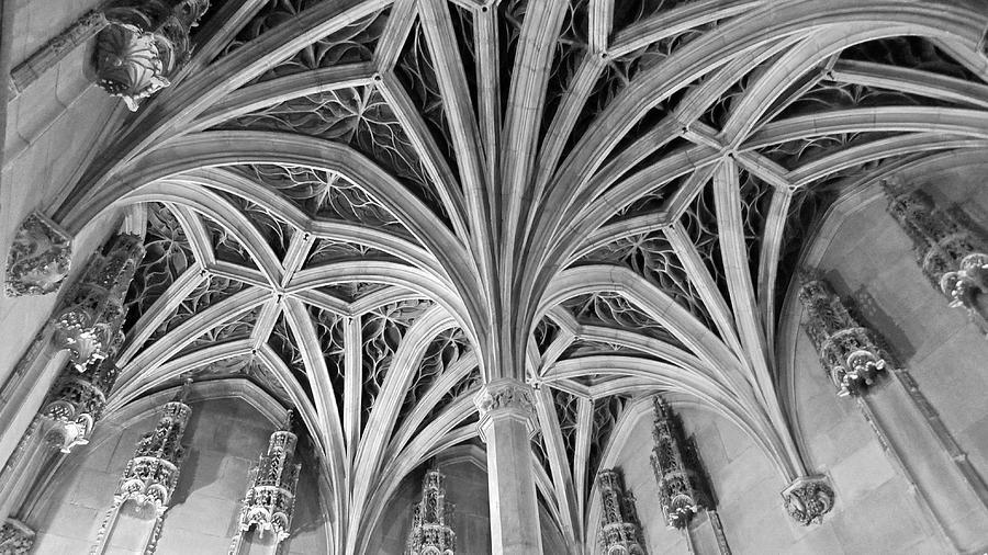 Architecture Photograph - Our Lady Arches by Dwight Pinkley