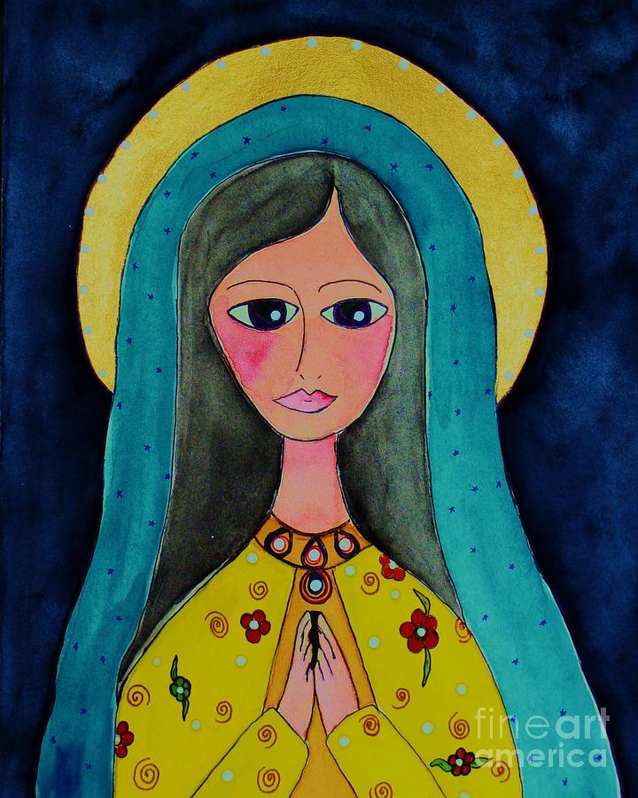 Our Lady Painting by Melinda Etzold