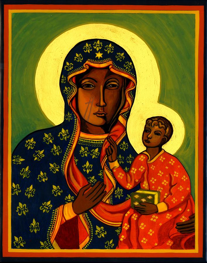 Our Lady Of Czestochowa Painting By Gail Schimberg - Fine Art America