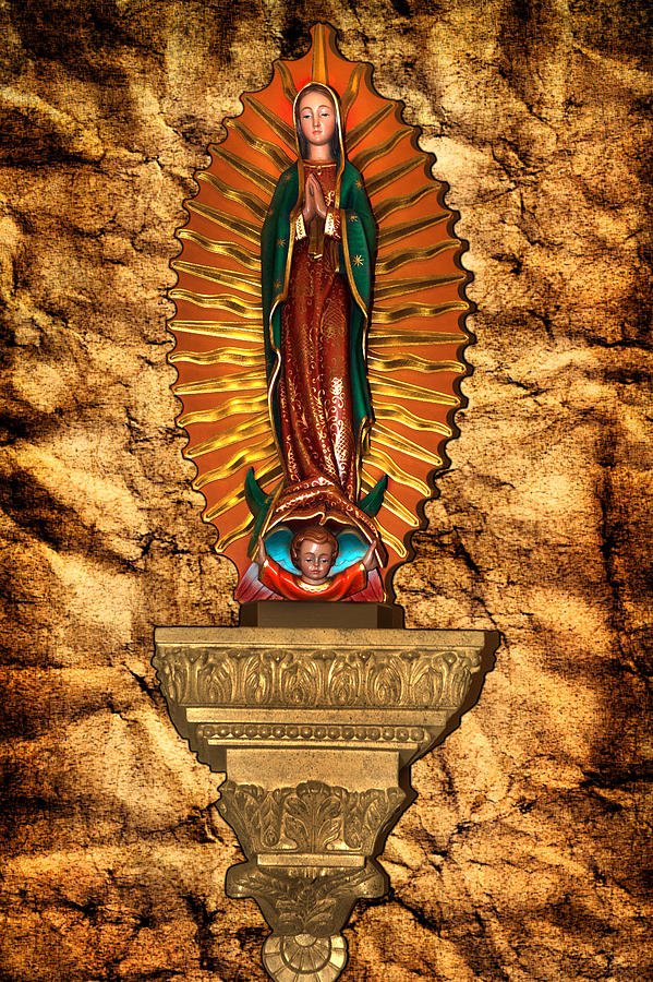 Our Lady of Guadalupe Photograph by Cecil Fuselier