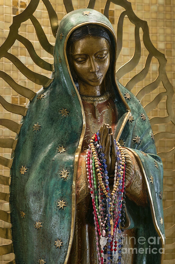 Blessed Mother Photograph - Our Lady of Guadalupe by John Greim