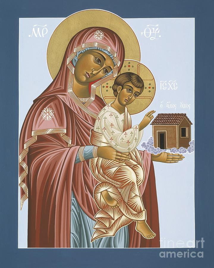 Our Lady of Loretto 033 Painting by William Hart McNichols