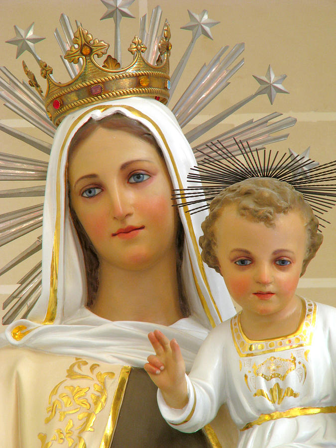 Our Lady Of Mount Carmel Photograph By Richard Faenza - Pixels