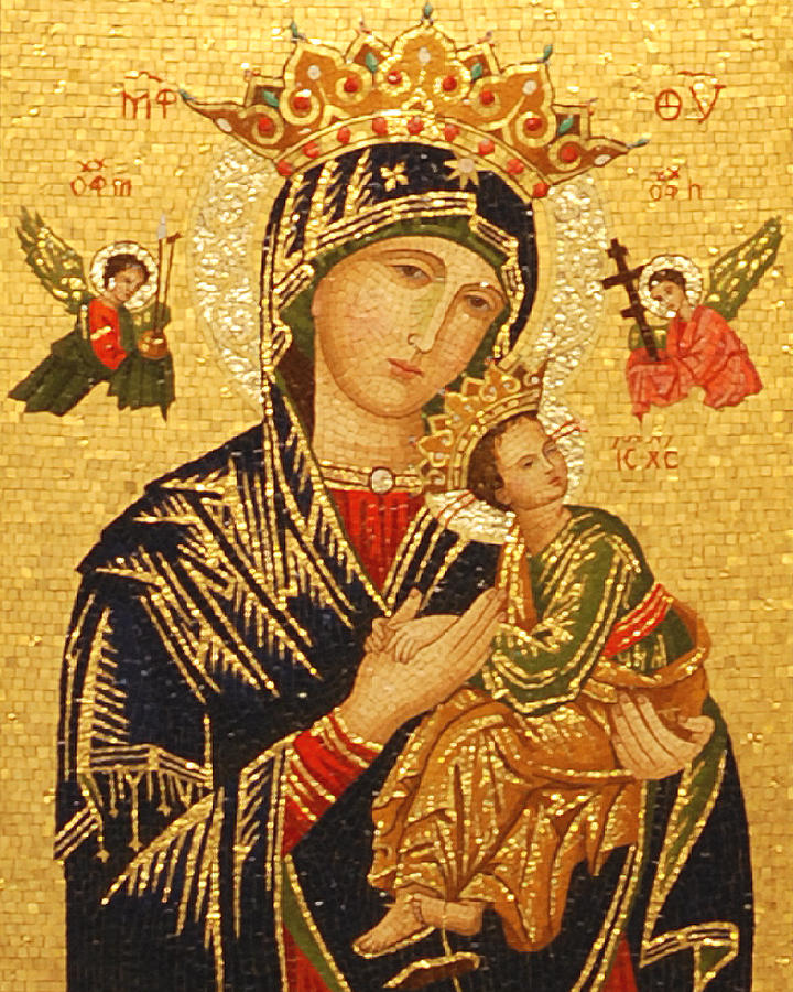Our Lady Photograph - Our Lady of Perpetual Help  by Philip Ralley