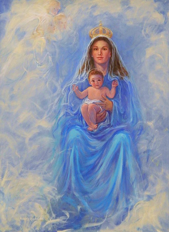 Our Lady Of Victory Painting By Beverly Klucher | Pixels