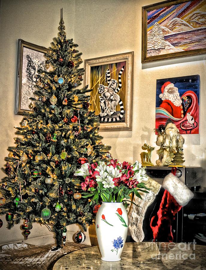 Our Little Christmas Corner Photograph by Phyllis Kaltenbach