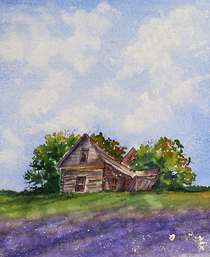 Our Prairie Home Painting by Wendy Provins