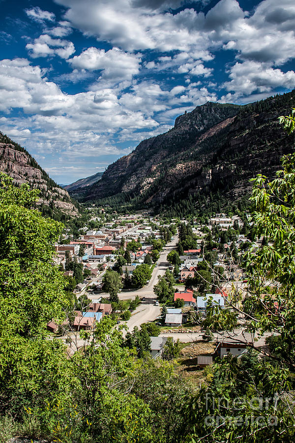 Ouray from Above 2 Photograph by Jim McCain