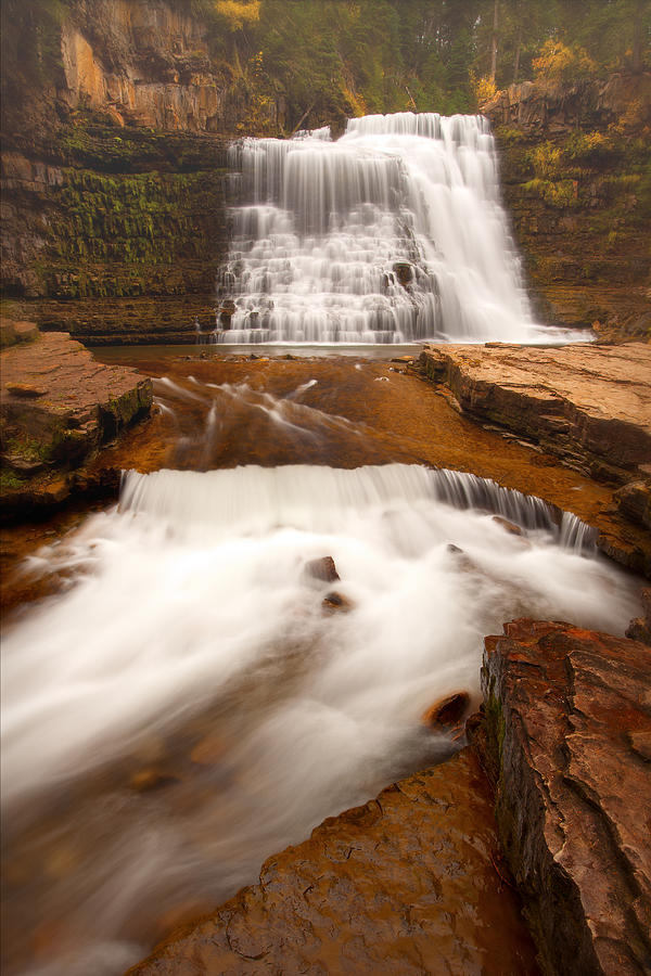 Ousel Falls Photograph by Aaron Whittemore